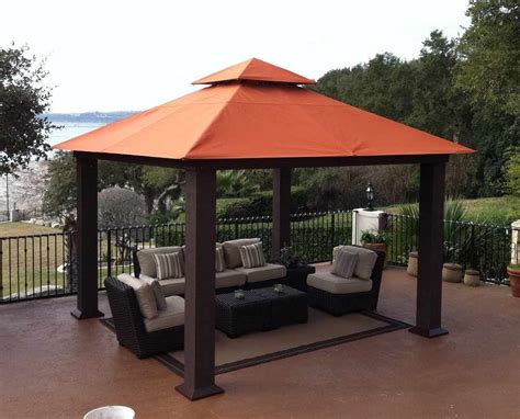 Assuming that you have an outdoor, rather than an indoor hot tub there are four main options when it comes to creating some shade and shelter. Wood Gazebos and Canopies | ... Outdoor Canopies » Fixed ...