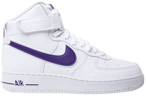 Air Force 1 High 07 Court Purple Nike At4141 103 Goat