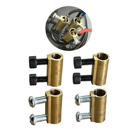 Brass Screw Terminal Blocks Binding Post Connectors For Air Conditioner Compressors Repair