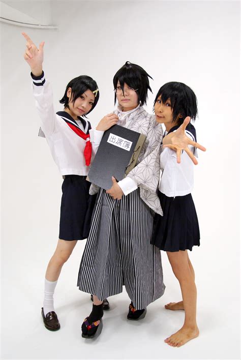 fuura kafuka itoshiki nozomu sekiutsu maria tarou sayonara zetsubou sensei cosplay photo