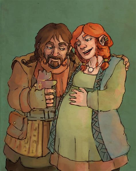 Bofur And His Wife By Anastasyi On Deviantart