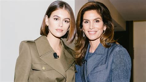 Cindy Crawford And Her Daughter Kaia Gerber Talk Modeling In The Age