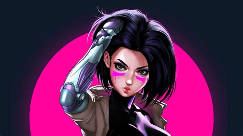 Wallpaper Id 77981 Alita Battle Angel Artist Hd Artwork