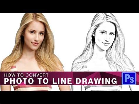 To draw straight dotted lines, just hold down the shift key and paint. {*New} How to Convert Photo to Line Drawing in Photoshop ...