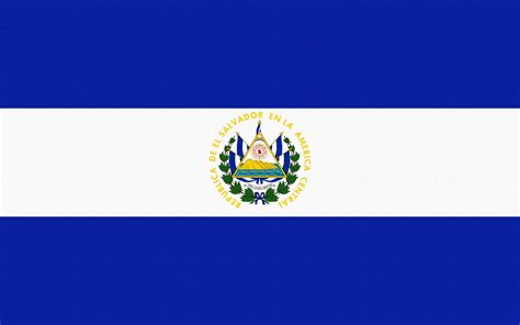 71 El Salvador Flag Wallpaper