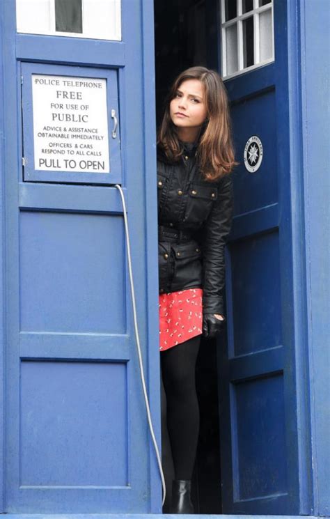 Jenna Louise Coleman In Upskirt Doctor Who Tv Series Celebsview Com