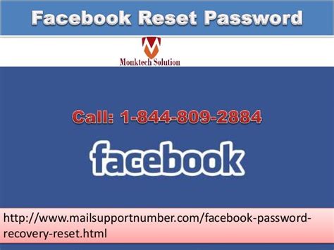 Facebook Forgot Password 1 844 809 2884 Toll Free Resolve Forgot My Facebook Password Issue