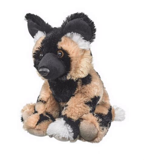 Wildlife Artists Conservation Critters African Wild Dog Plush 2375