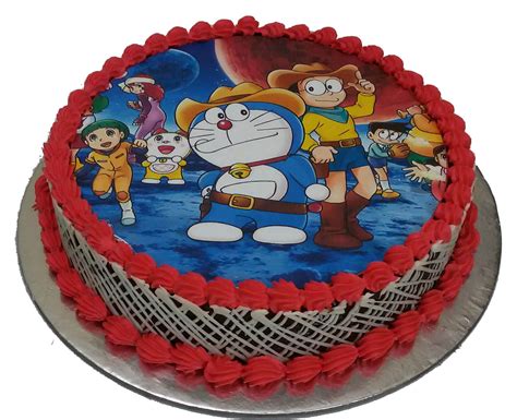 10 Happy Birthday Doraemon Cake Photos Arti Gambar