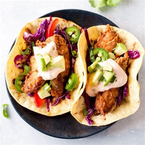 We did not find results for: Coconut fried mahi tacos with fresh chopped slaw and spicy ...
