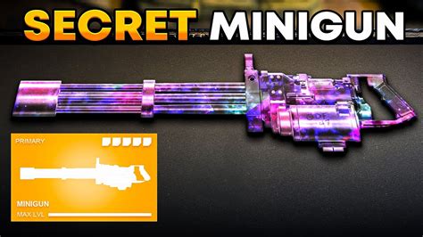 How To Unlock The Secret Minigun Meta In Warzone 2 😳 Mw2 Warzone