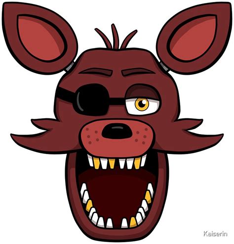Five Nights At Freddys Fnaf Foxy Stickers By Kaiserin Redbubble