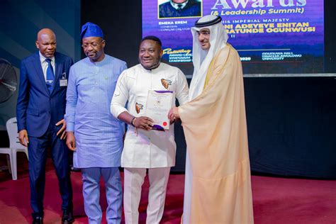 Sujimoto Receives A Royal Award From The Ooni Of Ife