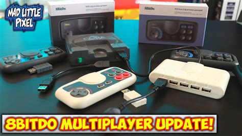 How To Use 5 Wireless 8bitdo Controllers On The Turbografx 16 Mini With