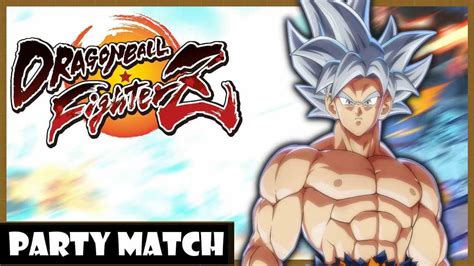 Dragon Ball Fighterz Party Battle Ultra Instinct Goku Youtube