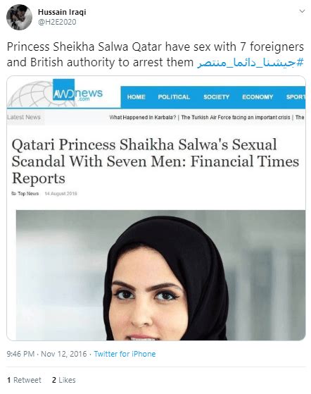 Four Year Old Fake News About Qatari Princess Resurfaces On Social Media