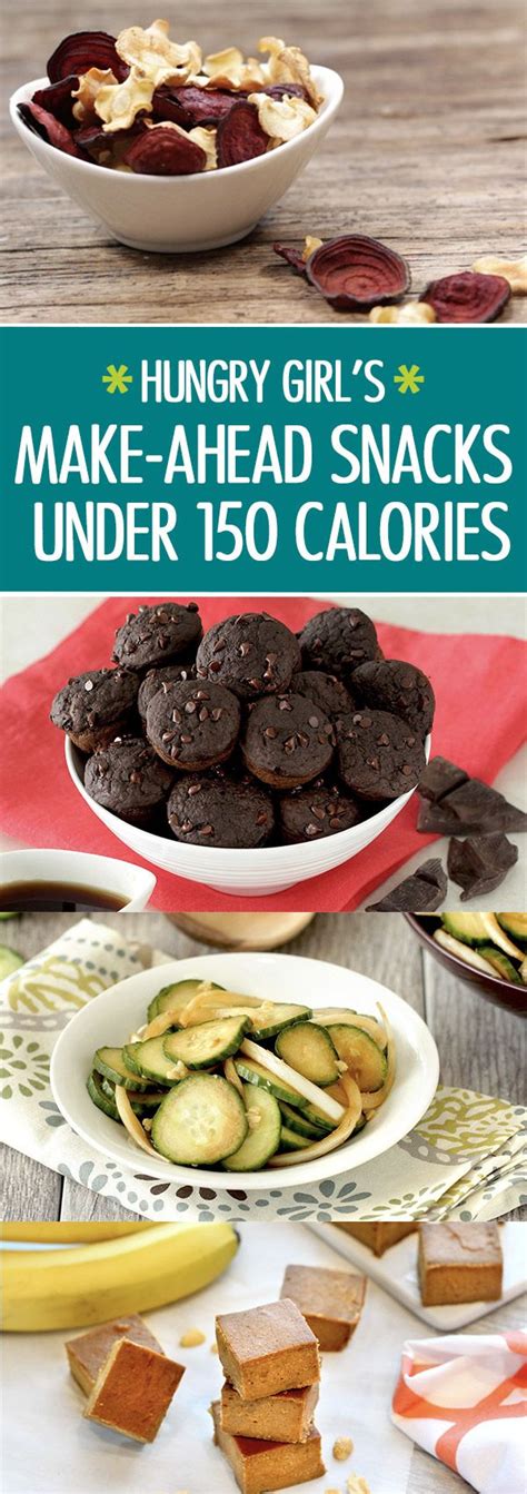 While this pizza crust is simple and easy to make whenever you have that pizza craving, sometimes it's nice to have it ready to go. 12 Make-Ahead Snacks Under 150 Calories | Quick healthy snacks, Hungry girl recipes, Healthy ...