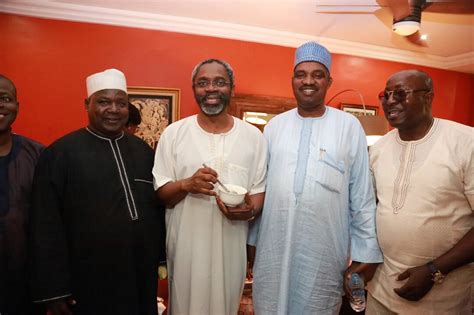 Photos Muslim Lawmakers Join Femi Gbajabiamila For Ramadan Iftar