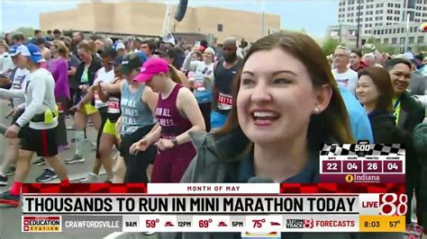Thousands To Run In Saturdays Mini Marathon Youtube