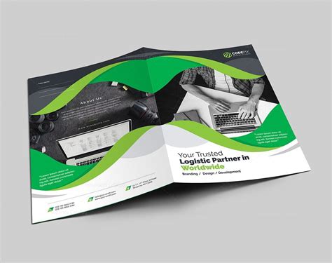 Modern Corporate Folder Template Graphic Prime Graphic Design Templates