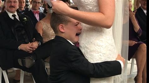 Babe Tearfully Hugs Stepmom During Wedding Vows Videos From The