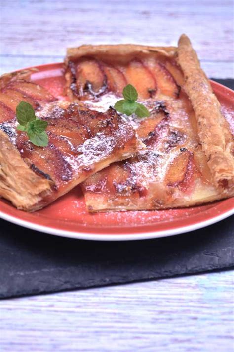 Delicious Puff Pastry Plum Tart Ready In Minutes