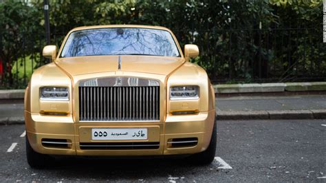 Super Rich Saudis Gold Cars Hit London