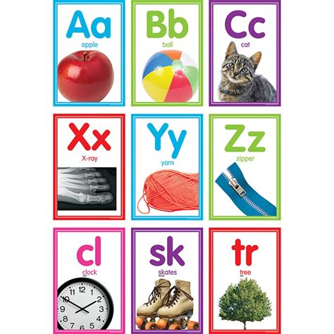 Colorful Photo Alphabet Cards Bulletin Board Tcr8798 Teacher