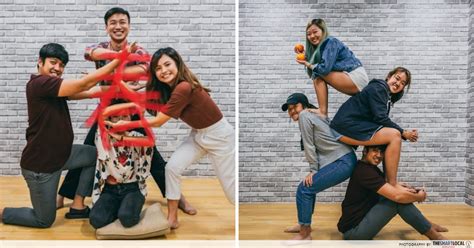 Creative Group Photo Poses Funny Funny Png