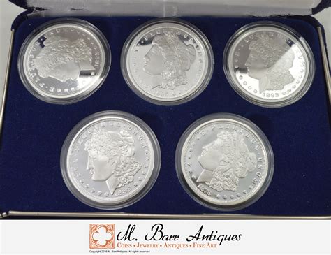 Silver Coin Set Million Dollar Morgan Tribute Set Historic Us