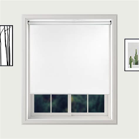 Black Roller Shades Pull Down Blackout Shades Cordless Window Blinds