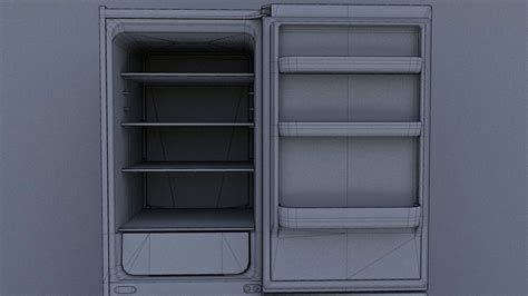 Refrigerator 3d Model Cgtrader