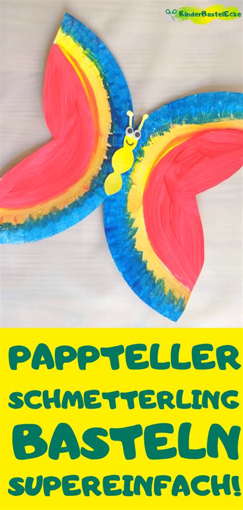 Raupe basteln aus verschiedenen materialien 28 diy ideen klein gross schonraupe vorlage craft hungryca raupe basteln eierkarton basteln kinderbasteleien. Niedlichen Pappteller-Schmetterling basteln - So geht's ...