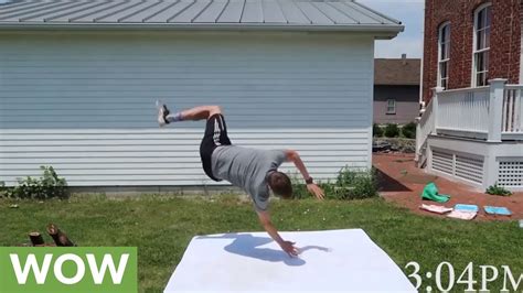Watch This Guy Incredibly Learn To Back Flip In Under 6 Hours Youtube