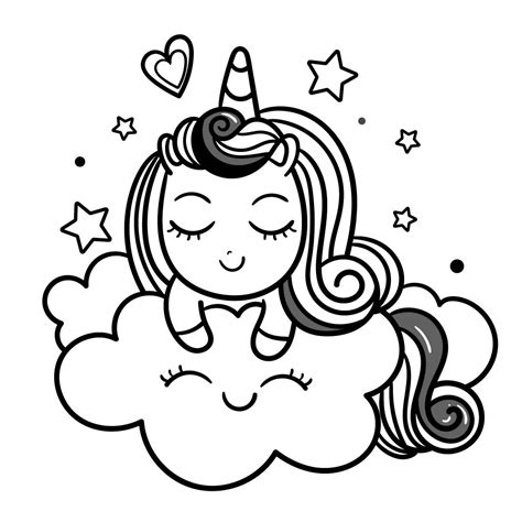 The Cutest Free Unicorn Coloring Pages Online
