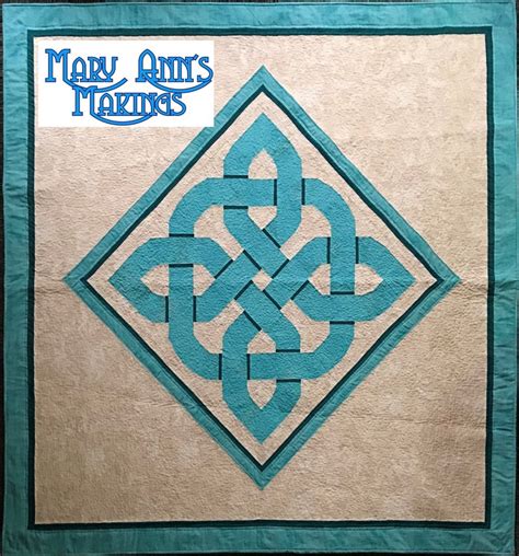 Celtic Twist Quilt Pattern Paper Pieced Pdf Pattern For Etsy