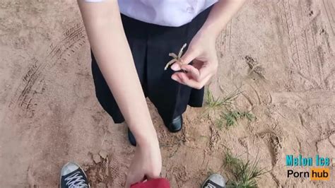 Melon Ice นักเรียน เย็ดกับครูแลกเกรดในป่า วิชาชีวะ Thai Teen Fuck