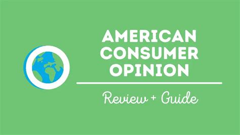 American Consumer Opinion Acop Is It Legit 2024 Make Save Spend