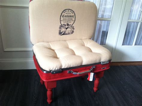 Suitcase Chair I Made Myself Chair Suitcase Chair Table And Chairs