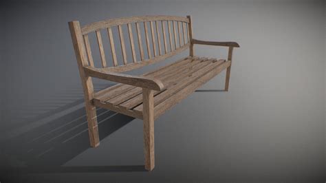 bench long buy royalty free 3d model by 3djnctn surajrai18 sr [b38be99] sketchfab store