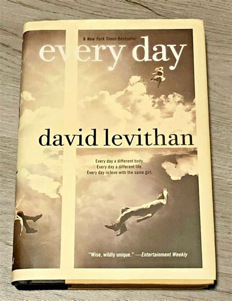 Every Day By David Levithan Hardcover Book Books Hardcover Book