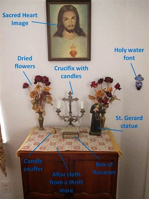How To Set Up A Home Altar Catholic Home Altar Ideas Artofit