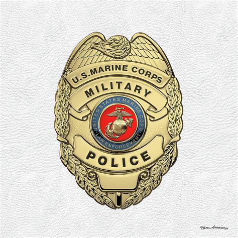 U S Marine Corps Military Police U S M C M P Legacy Badge Over