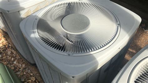 2007 Trane Xb13 Air Conditioner Running Youtube
