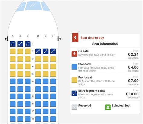 Seating Plan For Ryanair Planes
