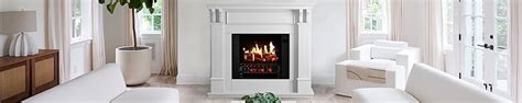 Magikflame Realistic Electric Fireplaces W Sound And Heater
