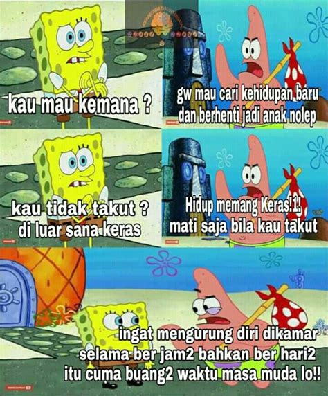 Gambar Meme Lucu Spongebob Bonus