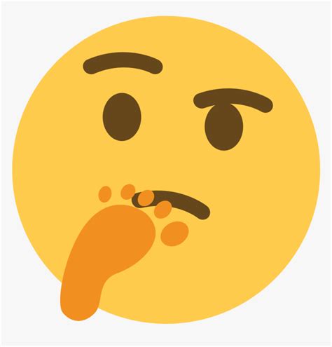 Discord Thinking Emoji Png Transparent Png Kindpng