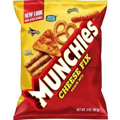 Munchies Snack Mix 1 Cheese Fix Sun Chips Doritos Cheetos Pretzels Date