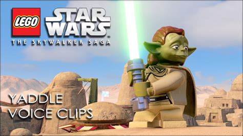 Lego Star Wars The Skywalker Saga Yaddle Voice Clips Youtube